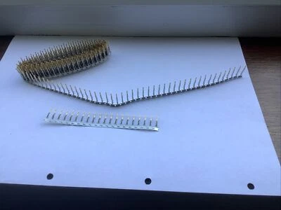 500 x RS PRO Female solder Crimps D-sub Connector 32-22 AWG Smaller Terminals - Image 1 of 4