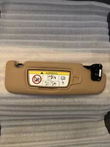 Porsche O.E NEW - LHD RH Sunvizor Luxor Beige 991/991T -2015-20 - 99173103228OE6 - Picture 1 of 5