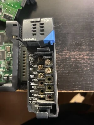 F204AD2 DIRECTLOGIC DL205 ANALOG INPUT MODULE 4-CHANNEL VOLTAGE 12-BIT INPUT VOL - Image 1 of 3