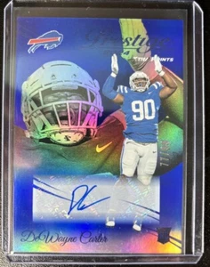 2024 PRESTIGE - BLUE - AUTOGRAPH - DEWAYNE CARTER RC /99 Trading Card Singles - Picture 1 of 4