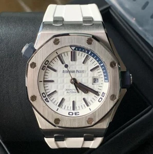 AUDEMARS PIGUET ROYAL OAK OFFSHORE Diver 15710ST.OO.A010CA.01 WHITE & BLUE DIAL - Bild 1 von 21