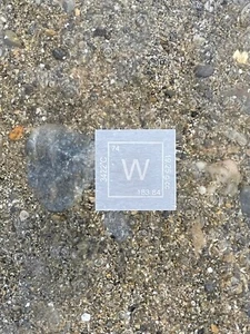 1 cm³ (2 Stück) Wolfram Würfel - Chemie Element Design - 19,25g (x 2) Fein W - Bild 1 von 10
