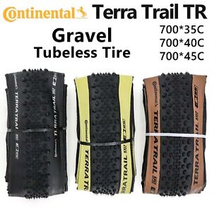 Continental Terra Trail Gravel Tire 700x35/40/45mm Road bike Tubeless Ready tyre