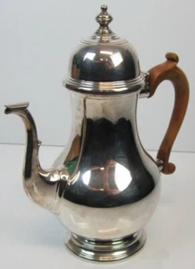 VINTAGE STERLING SILVER TEAPOT MADE BY ROBERTS & BELK SHEFFIELD 1975 - Picture 1 of 12