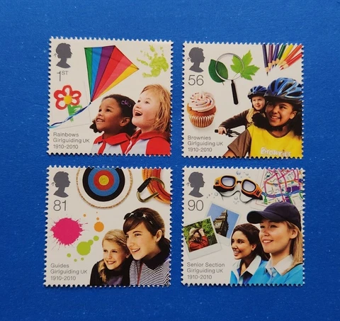 Great Britain Stamps, Scott 2746 a-d MNH Cover