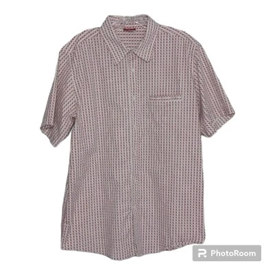 Oakley Shirt Men's Lg Button Up Short Sleeve Collared Surf Beach Casual Dadcore - Image 1 of 4