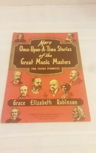 Vtg 1948 More Once Upon A Time Stories Of The Great Music Masters Sheet Music - Picture 1 of 14