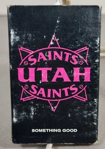Utah Saints Something Good Cassette Tape Single Cardboard SynthPop Electronic 92 - Imagen 1 de 6