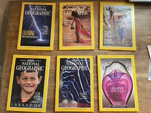National Geographic Magazine July-Dec 1993 With Map Inserts- Protective Case - Picture 1 of 7
