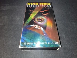 Star Trek: Insurrection 1999 VHS Movie LN Perfect tape sleeve wear - Foto 1 di 3
