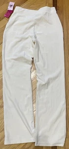 New Juicy Couture Women’s Velour Getaway Track/Jogger Pant | Ivory M - Picture 1 of 8