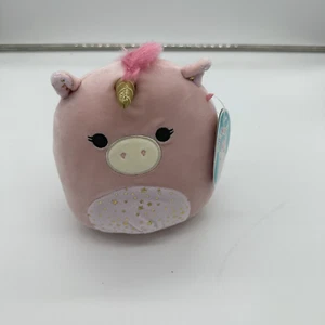 Squishmallows Kellytoy Plush Floral Squad Mikah the Unicorn 8" NWT NEW - Picture 1 of 6