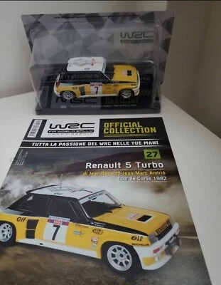 1/24 WRC Collection n. 27 RENAULT 5 TURBO Tour De Corse 1982 - Edicola - Immagine 1 di 4