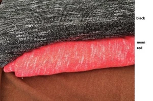 Tela de punto acanalada suave n elástica, ideal para ropa de dormir yoga *vendida por metro - Imagen 1 de 8