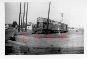 2G751 SMALL RP 1954 CENTRAL OF GEORGIA RAILROAD LOCO #107 BIRMINGHAM - Picture 1 of 1