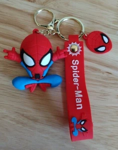 2022 Neu Marvel Spider-Man PVC Handtaschen Taschen Aufhänger Anhänger Schlüsselanhänger. #D46 - Bild 1 von 1