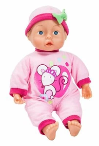 Puppe Funktionspuppe First Words Baby mit 24 Lauten, 33 cm Bayer Design - Bild 1 von 1