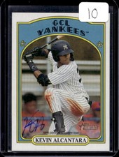 2021 Topps Heritage Minor League Kevin Alcantara Real One Prospect Auto #ROA-KA