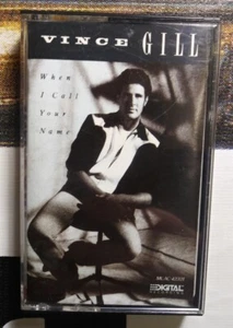 When I Call Your Name by Vince Gill (Cassette Tape 1989 MCA ) Country. - Picture 1 of 8