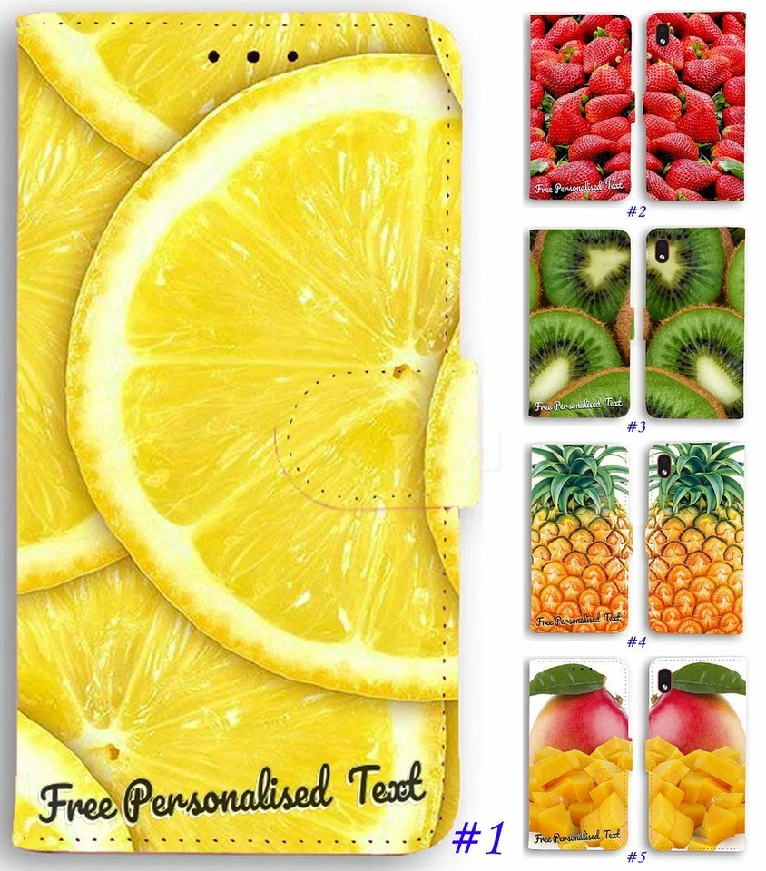 Personalised Text Walet Phone Cover For Sony Xperia XZ XA Z5 Z3 Premium Compact - image 1 of 4