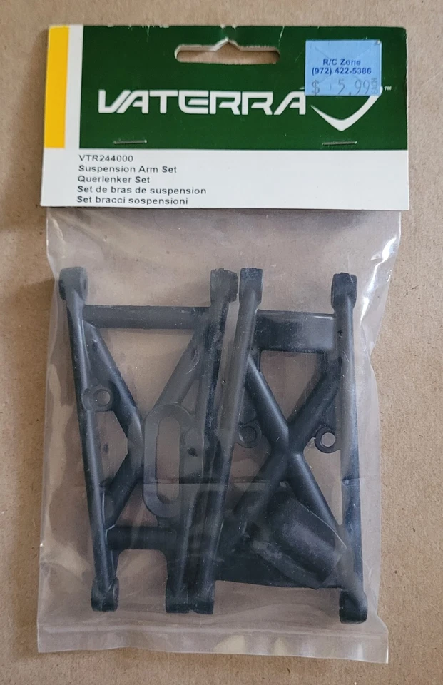 Vaterra VTR244000 Suspension Arm Set ~ Glamis Uno & Fear ~ NIP - Image 1 of 1
