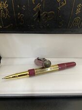 Luksusowa egipska seria dwukolorowa czerwony + złoty długopis kulkowy 0,7 mm atrament