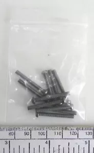 6 Ba X Bullone IN Acciaio A Testa Rotonda Con Di 1 " - Pacco Di 10 - Picture 1 of 3