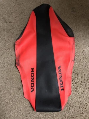 Cubierta de cuero de asiento OEM usada para Honda CRF250R 2007-2008 77101-KRN-A00 Foto 1 de 4