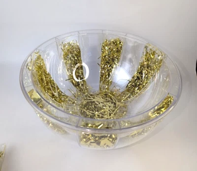 塑料 Fill-A-Bowl 12 英寸 x 12 英寸 x 5.5 英寸二手,非常干净,带说明 — 第 1/4 张图片