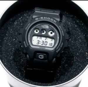 Supreme x The North Face G-Shock Watch Black Brand New FW22 From Japan - Picture 1 of 9