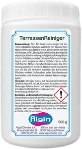 Terrassenreiniger Pulver 900g = 12 L Lösung Holzbleichmittel Entrosten Kalkfrei - Bild 1 von 9