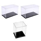 Acrylic Clear Display Case for Model Cars Collectibles Miniature Figurines