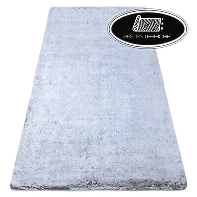 Moderno Waschbarere Tappeti Lapin Grigio Shaggy, Soffice Antiscivolo Da Lavaggio - Immagine 1 di 4