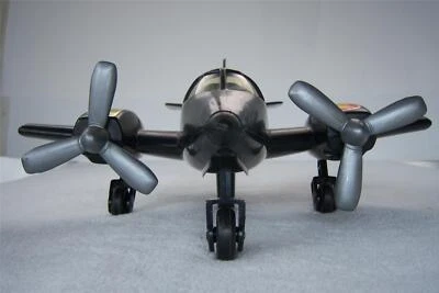 Avión Tonka Hand Commander 1979 buen funcionamiento juguete antiguo 15" de largo # 1 Foto 1 de 4