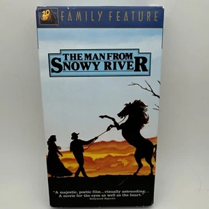 The Man From Snowy River VHS HI-FI Stereo 1991 Approx 104 Mins Fox Video - Picture 1 of 3