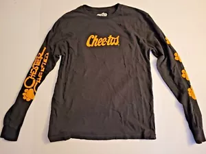 Chester Cheetah CHEETOS T Shirt Men's L (42/44) Black Long Sleeve Logo/Graphics - Picture 1 of 6