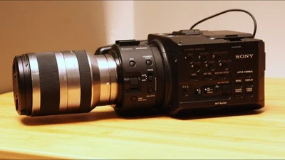 Sony NEX-FS100U Super 35mm Sensor Camcorder (Body Only) - Image 1 of 4