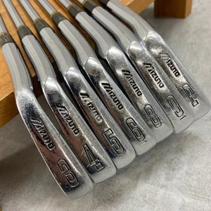Lefty Mizuno Pro MS-3 Iron Set 7pcs 3-6,8-Pw Flex Stiff Regular Original Steel - Picture 1 of 9
