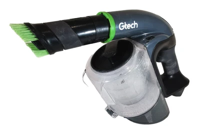 Gtech ATF006 MK-2 Handheld Cordless Vacuum Cleaner Grey/Green Main Body - Image 1 of 4