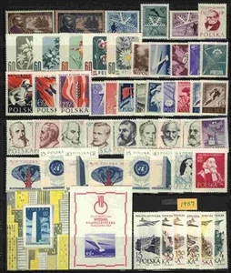 Poland MNH 1957 Complete Year set - Bild 1 von 1