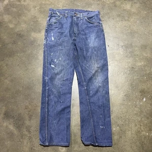 Jeans Maverick Blue Bell Dark Pierna Recta Años 60 De Colección 31x30 Años 60 Verdadero Vintage - Imagen 1 de 7