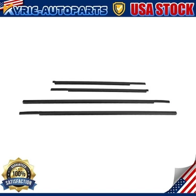 68161-35010 Rubber Door Weatherstrips For Toyota 4Runner SR5 3.4L 1996 1997-2001 - Image 1 of 4