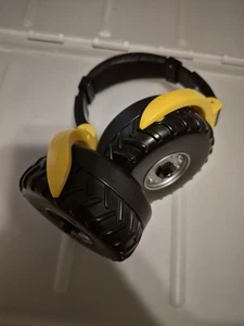 Monster Jam Kids Hearing Protection Tire Headphones w/Flashing Lights Adjustable - Picture 1 of 5