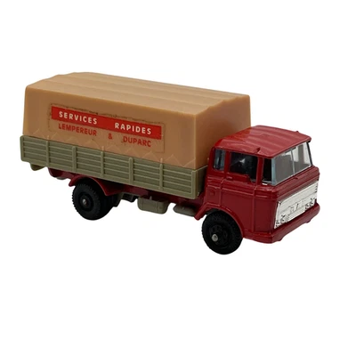 Majorette Series No.241 "DAF 2600 Covered Truck" 1974 France 1/100 Matchbox - Image 1 of 4