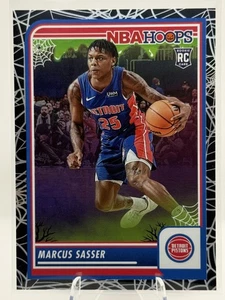 2023-24 Hoops Haunted Hoops #45 Marcus Sasser Holo Webs - Picture 1 of 2