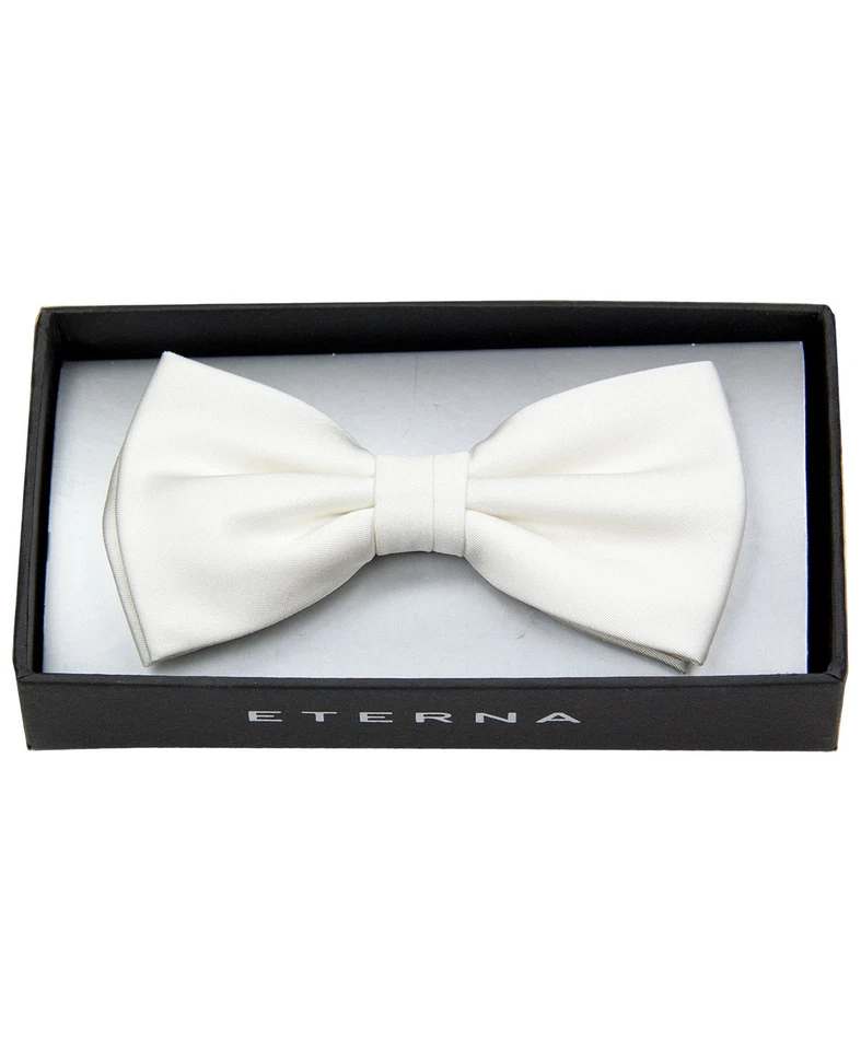 Eterna Herren Schleife / Fliege Seide weiß 9970 00