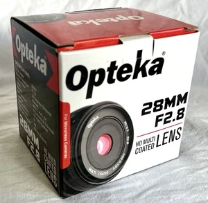 Opteka 28mm f2.8 Lens for Fuji X-Pro2 X-T2 X-T1 X-T20 X-T10 X-E2S X-E3 X-E2 X-A3 - Picture 1 of 8