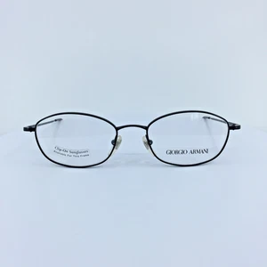 New Vintage Giorgio Armani 1006 Eyeglasses GA 1006 C. 706 Matte Black 51mm Italy - Picture 1 of 14