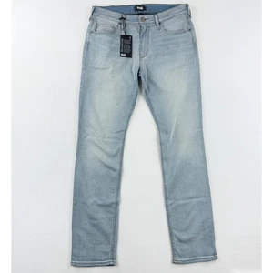 New PAIGE Mens Federal Slim Straight Size 33 Transcend Eberheat - Picture 1 of 10