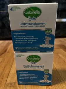 Culturelle Probiotics Baby Healthy Development Vitamin 60 Packs Exp 05/26 Sealed - Picture 1 of 6